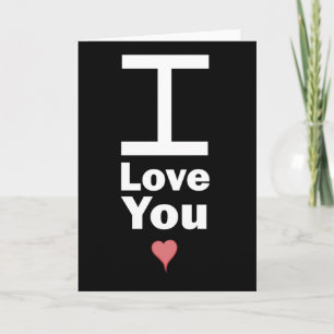 Giant I Love You Groet Feestdagen Kaart