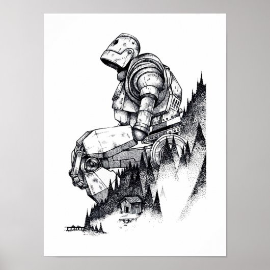 Giant Iron Poster (Voorkant)