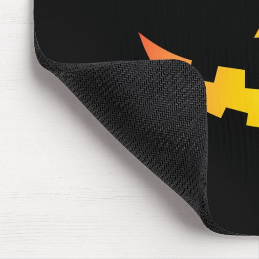 Giant Jack O' Lantern Face Halloween Pumpkin Fun Muismat (Hoek)