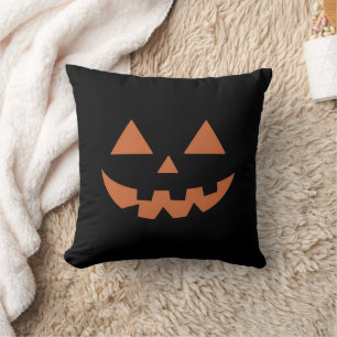 Giant Jack O' Lantern Face Halloween Pumpkin Kussen
