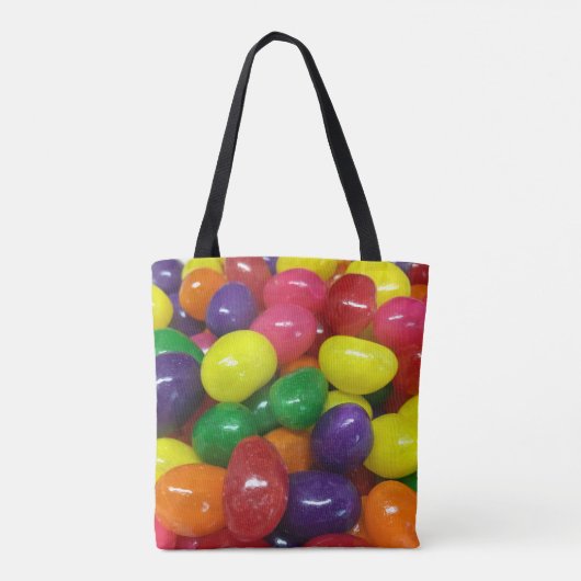 Giant Jelly Bean Canvas tas (Achterkant)