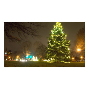 Giant kerstboom, Worthington, Ohio Foto Afdruk