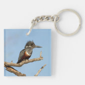 Giant Kingfisher Sleutelhanger (Achterkant)