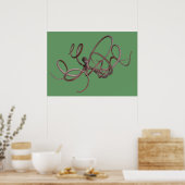 Giant Kraken Poster (Keuken)