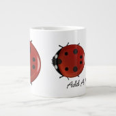 Giant Ladybug Grote Koffiekop (Voorkant)