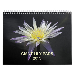 Giant Lily Pads 2013 Kalender