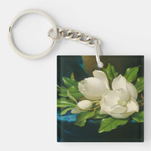 Giant Magnolias on a Blue Velvet Cloth, c.1890 (oi Sleutelhanger