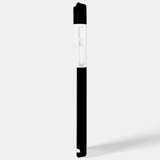 Giant Monogram Simple Black en White Case-Mate iPhone Case (Achterkant / Links)