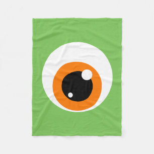 Giant Monster Eye Fleece Blanket Deken