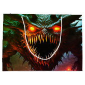 Giant Monster Halloween Gift Bag Groot Cadeauzakje (Achterkant)