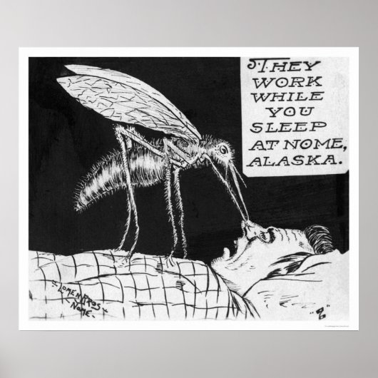 Giant Mosquitos Nome 1926 Poster (Voorkant)