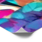 Giant Mushroom Cartoon Art Poster (Hoek)