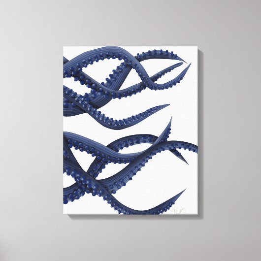 Giant Octopus Tentacles Canvas Afdruk (Voorkant)