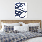Giant Octopus Tentacles Canvas Afdruk (Insitu (Slaapkamer))