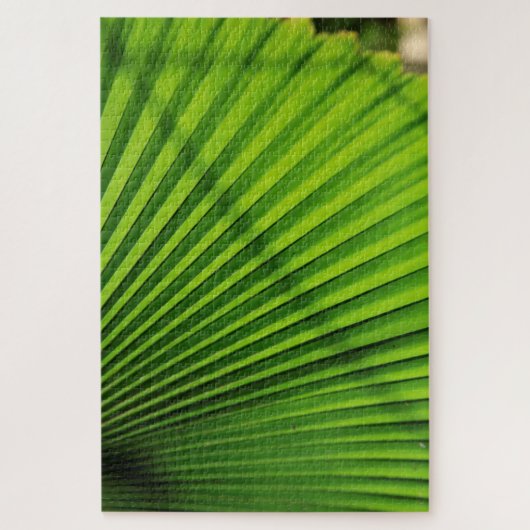 Giant Palm Leaf Pattern Legpuzzel (Verticaal)