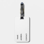 Giant Panda Bagagelabel (Achterkant verticaal)