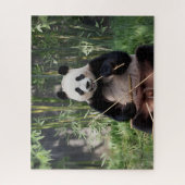 Giant Panda Bamboo Snack Legpuzzel (Verticaal)