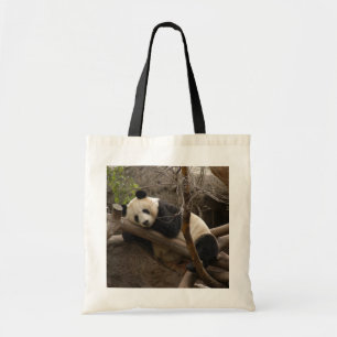 Giant Panda Beer & Baby Panda Bag Tote Bag