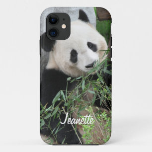 Giant Panda Beer, gepersonaliseerde naam, iPhone 11 Hoesje