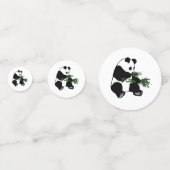 Giant Panda Eats Bamboo Confetti (Voorkanten)