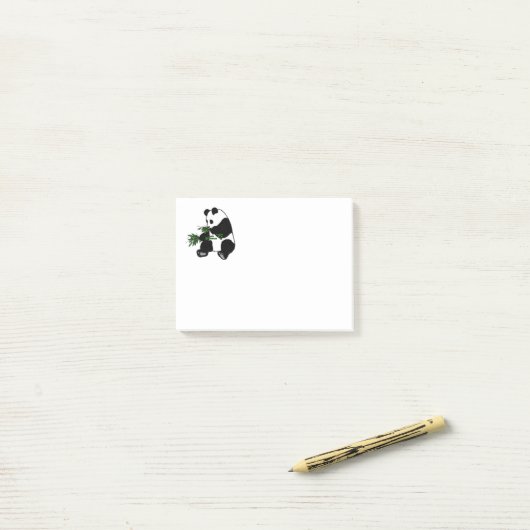 Giant Panda Post-it® Notes (Op bureau)