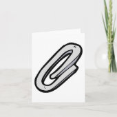 Giant Paperclip Kaart (Voorkant)