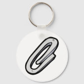 Giant Paperclip Sleutelhanger (Voorkant)