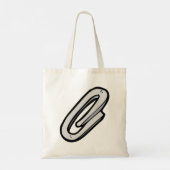 Giant Paperclip Tote Bag (Achterkant)