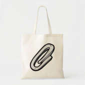 Giant Paperclip Tote Bag (Voorkant)