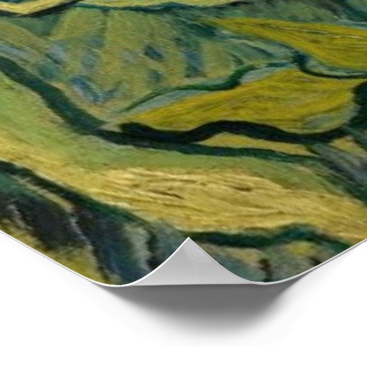 Giant Peacock Moth Vincent van Gogh 1889 Small Poster (Hoek)