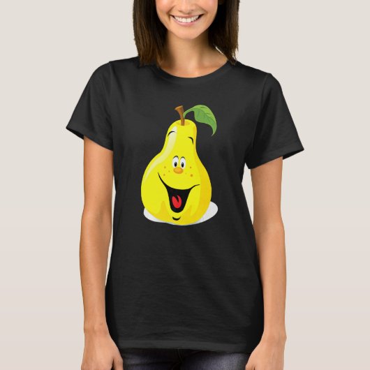 Giant Pear Graphic Fruit  1 T-shirt (Voorkant)