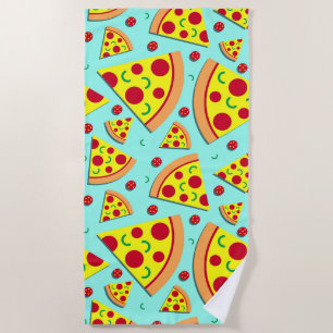 Giant Pepperoni Pizza Pie Slices Strandlaken