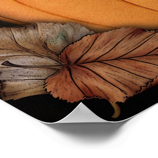 Giant Pumpkin Custom Halloween Poster (Hoek)