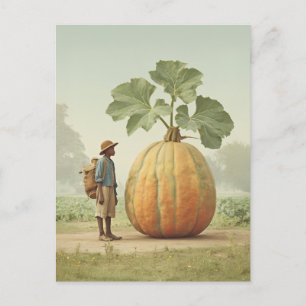 Giant Pumpkin Encounter Briefkaart