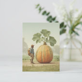 Giant Pumpkin Encounter Briefkaart (Staand voorkant)