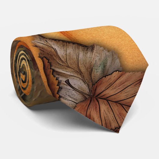 Giant Pumpkin Necktie Stropdas (Opgerold)