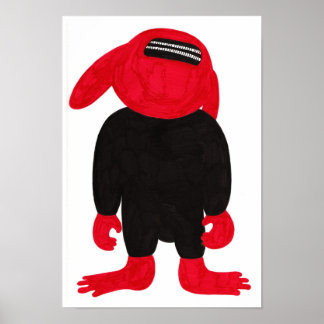 Giant Rabbit Poster