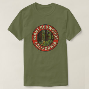 Giant Redwood California - T-shirt