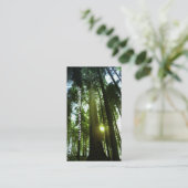 Giant Redwoods Visitekaartje (Staand voorkant)