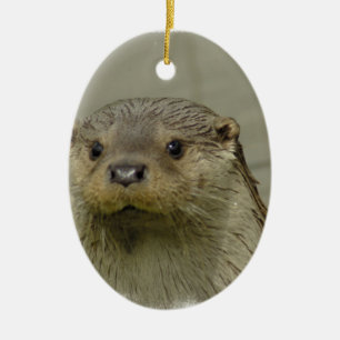 Giant River Otter Ornament