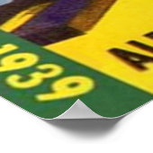 Giant Robot Heat Ray Comic Hoesje Poster (Hoek)