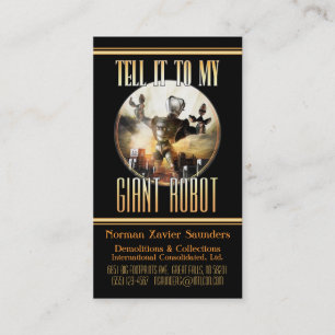 Giant Robot Visitekaartje