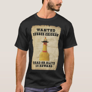 Giant Rubber Chicken Gift Boys Girls Gezochte Rubb T-shirt