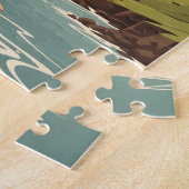 Giant s Causeway Northern Ireland Legpuzzel (Zijkant)