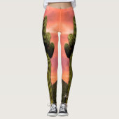 Giant Saguaro Cactus, Leggings voor gepersonalisee (Voorkant)