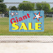 Giant SALE Sign Spandoek (Insitu)