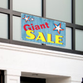 Giant SALE Sign Spandoek (Buitenkant Gebouw)