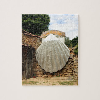 Giant scallop shell, El Camino Legpuzzel
