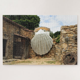Giant scallop shell, El Camino Legpuzzel
