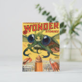 Giant Scary Fly Briefkaart (Staand voorkant)